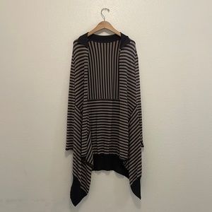 Annette Gortz striped sweater jacket size small - so unique and cute!!